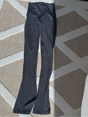 lululemon athletica Black High-Rise Flared Yoga Pants